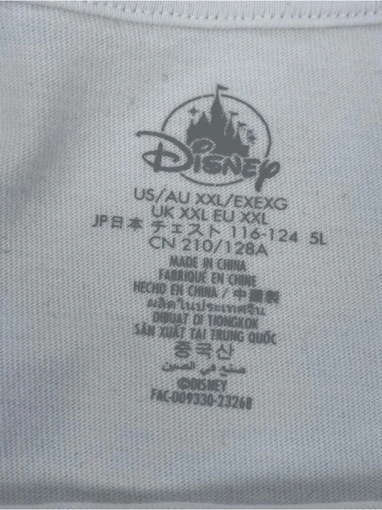 Disney Parks Men's 4 Park ICON Graphic Print Organic Cotton Tee Shirt Size XXL - Picture 11 of 15